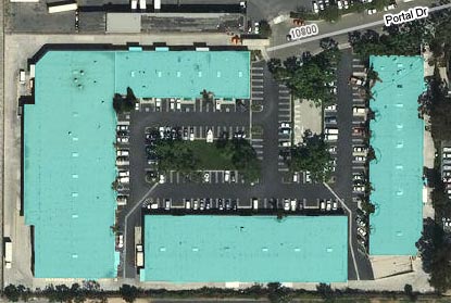 Los Alamitos Commerce Center Aerial